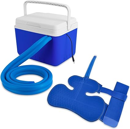 61ySGKKWn+L._AC_SX425_ Ice Machine for Shoulder After Surgery System - Ice Cold Therapy Machine Universal Compression Pad Cryotherapy Machine for Post-Surgery Care, Knee, Joint, Ankle, Cervical, Back, Hip and Leg - Image 1